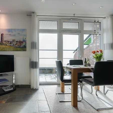 Daire Haus Wilhelmshoehe Meeresblick Borkum